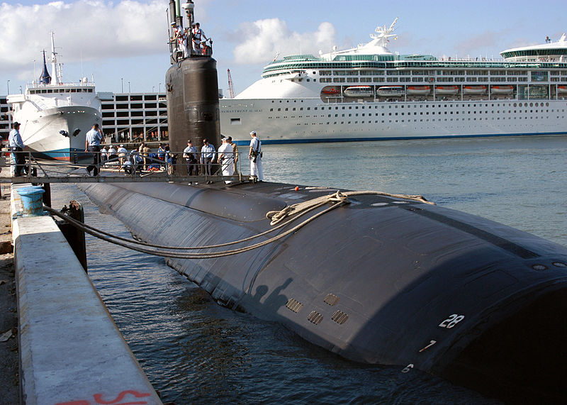 Nuclear Submarine USS Miami Catches Fire