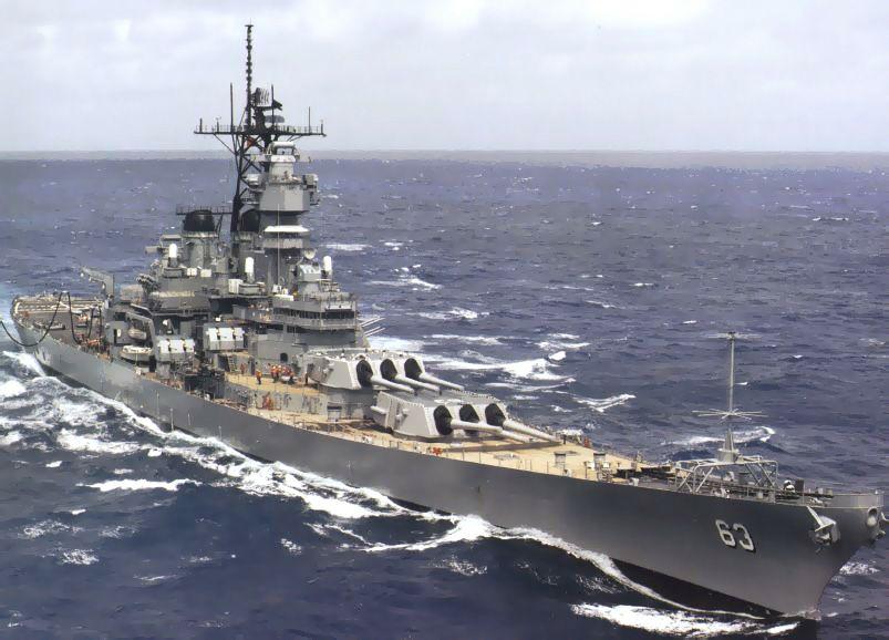 USS Missouri BB-63